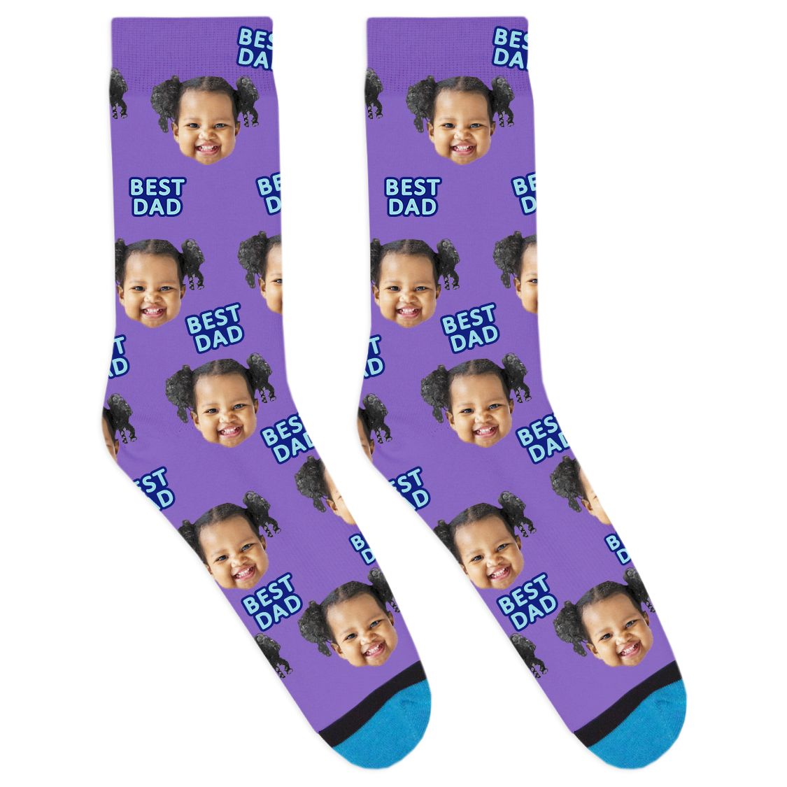 Custom Best Dad Socks
