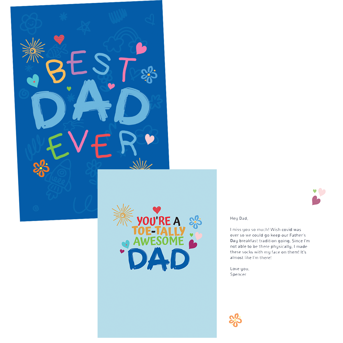 Custom Best Dad Ever Father's Day Card