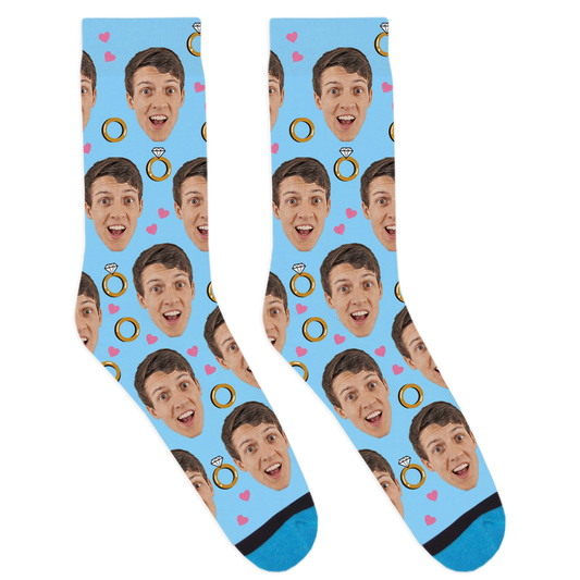 Custom Wedding Socks