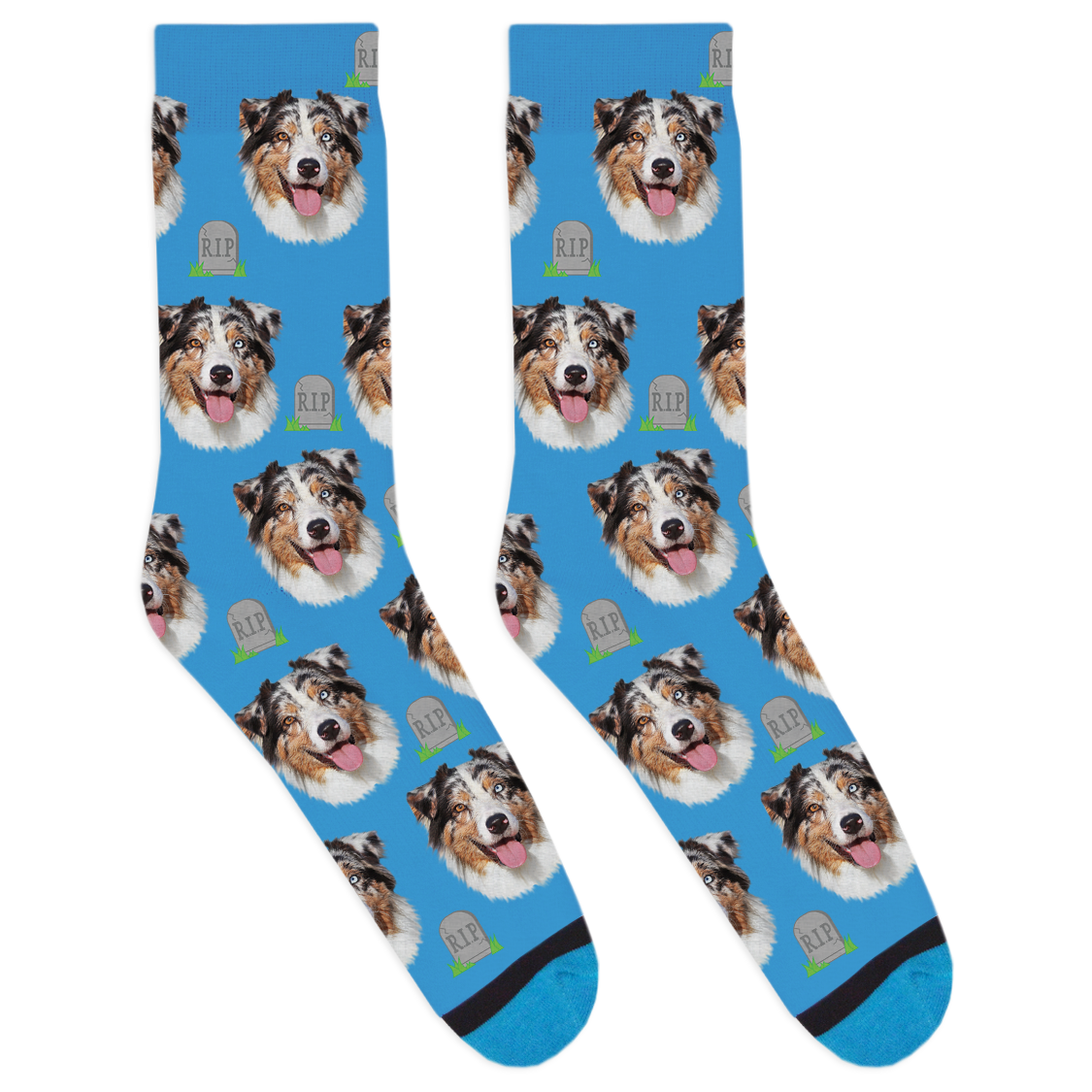 Custom Tombstone Socks