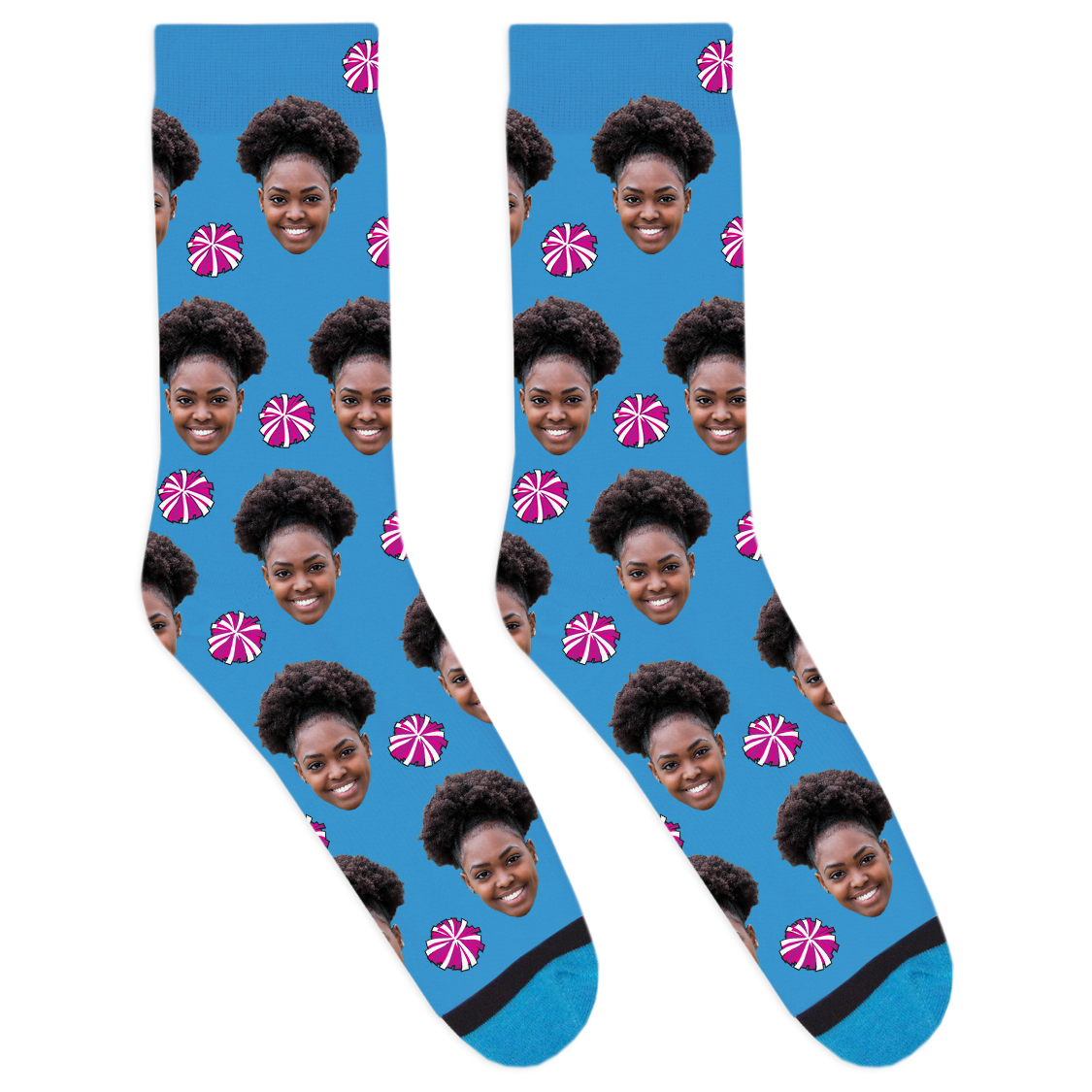 Custom Pom Pom Socks