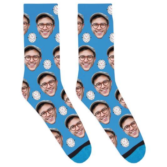 Custom Hockey Mask Socks