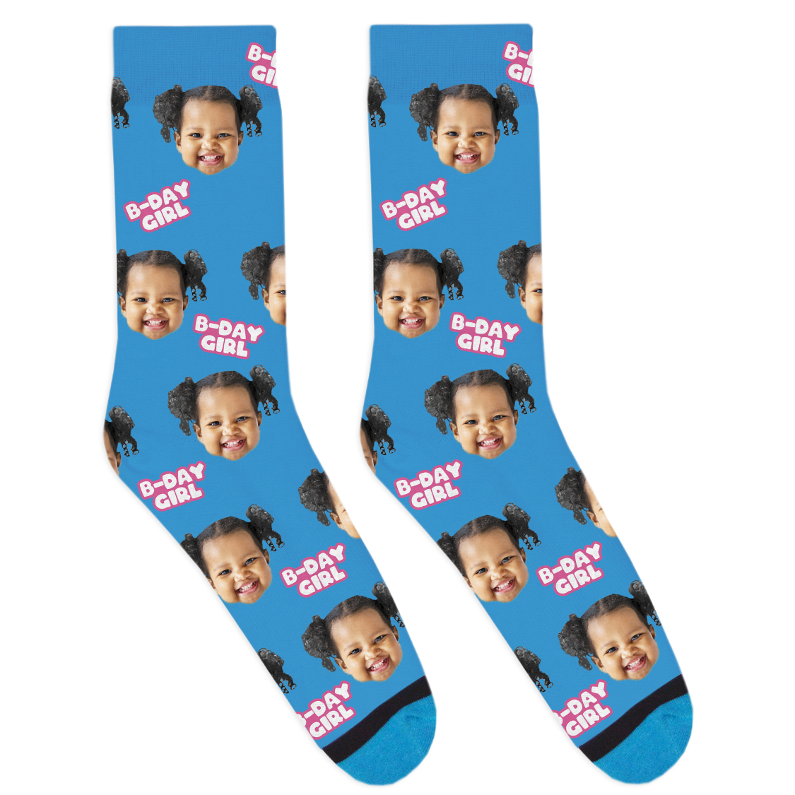 Custom Birthday Girl Socks