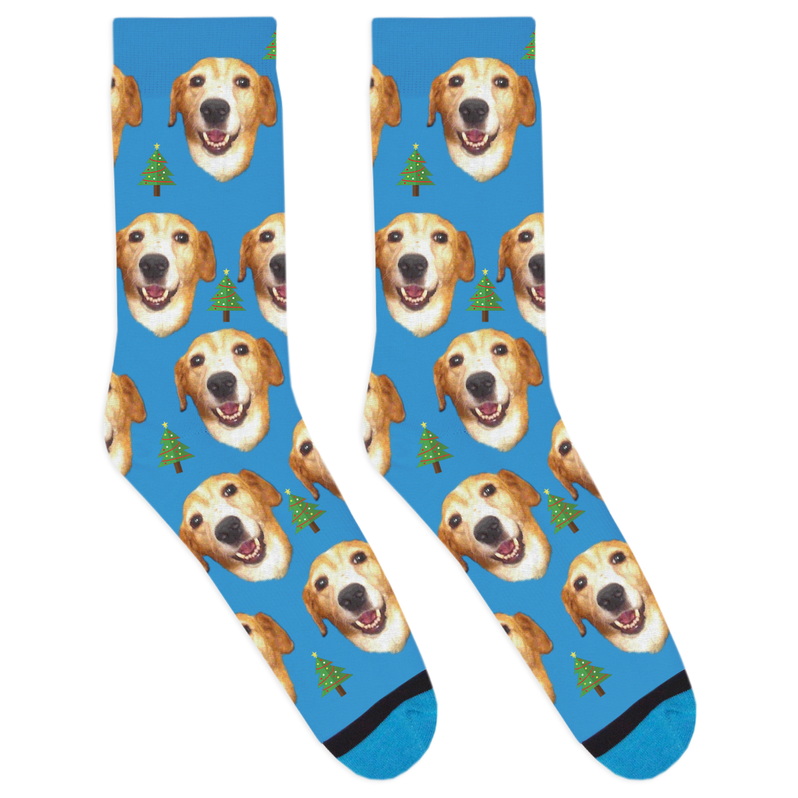 Custom Christmas Tree Socks