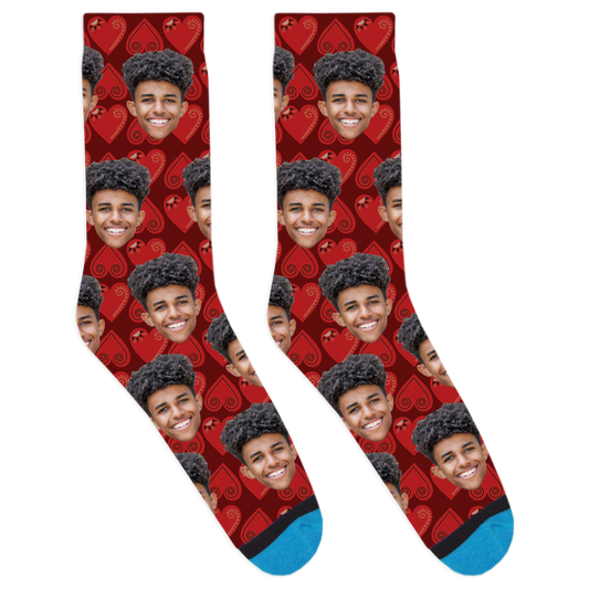 Custom Box of Hearts Socks