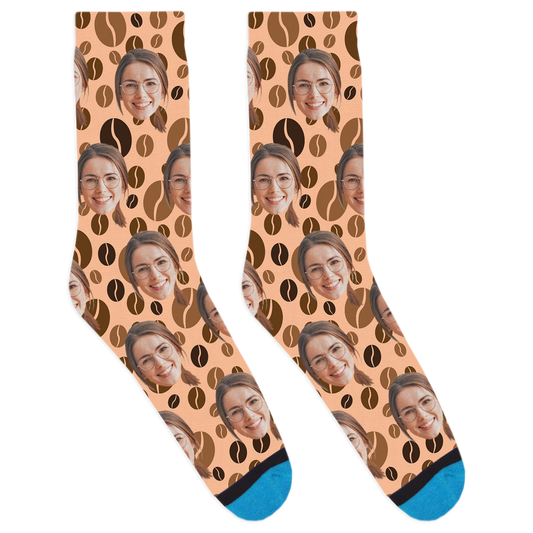 Custom Coffee Beans Socks
