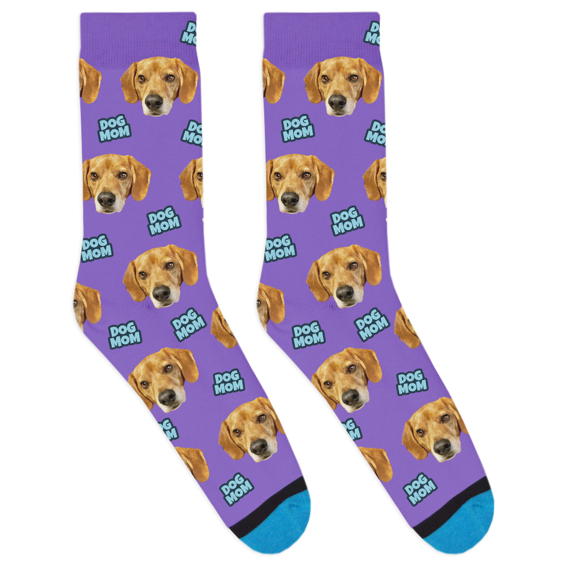 Custom Dog Mom Socks