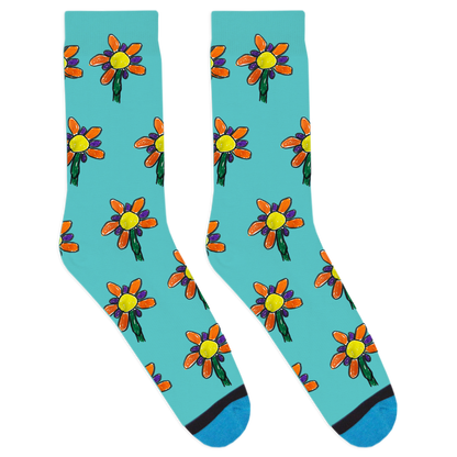 Custom Drawing Socks