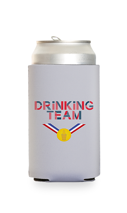Drinking Team Award Predesigned Can Cooler