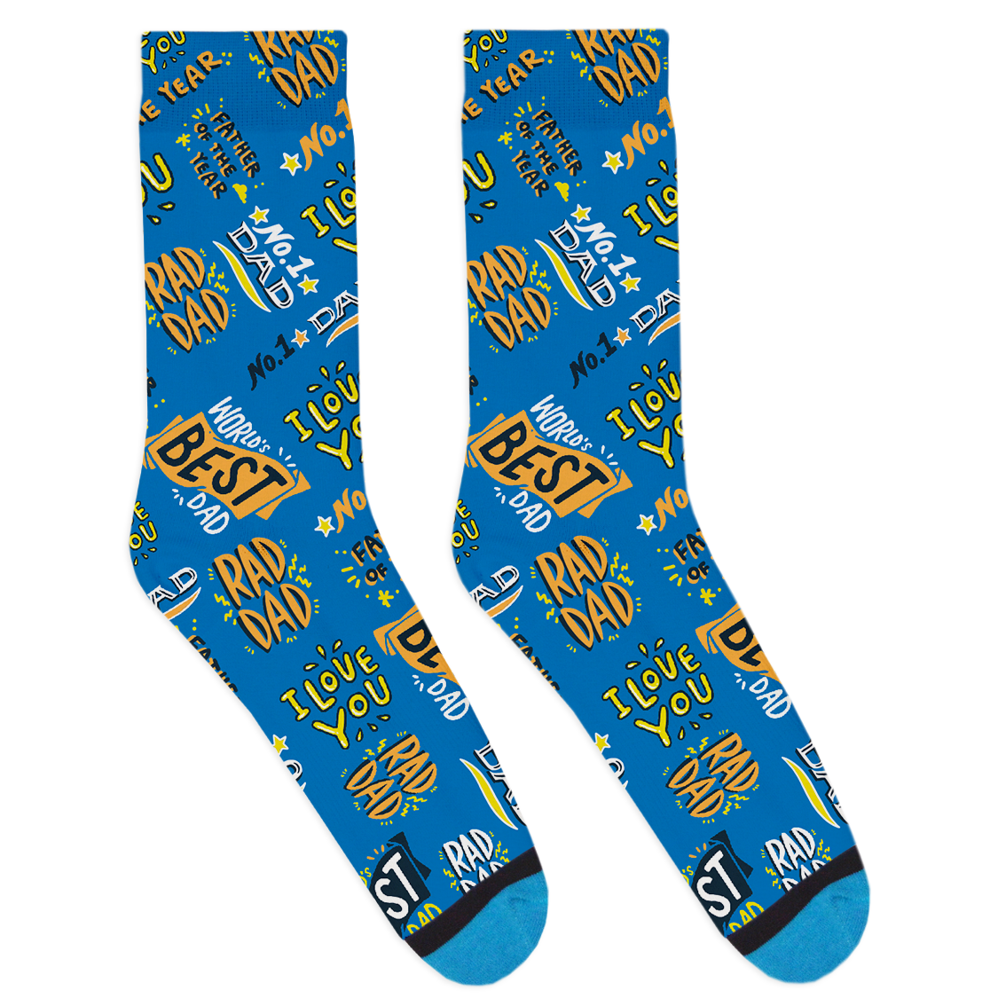 Pre-Designed Dad Pattern Sock Deal