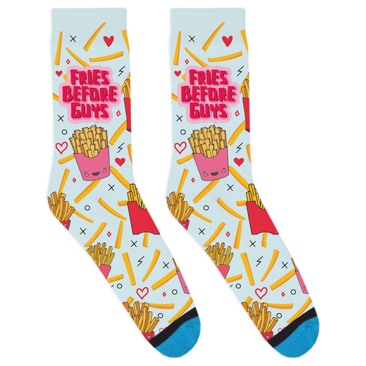 Fries Before Guys Socks