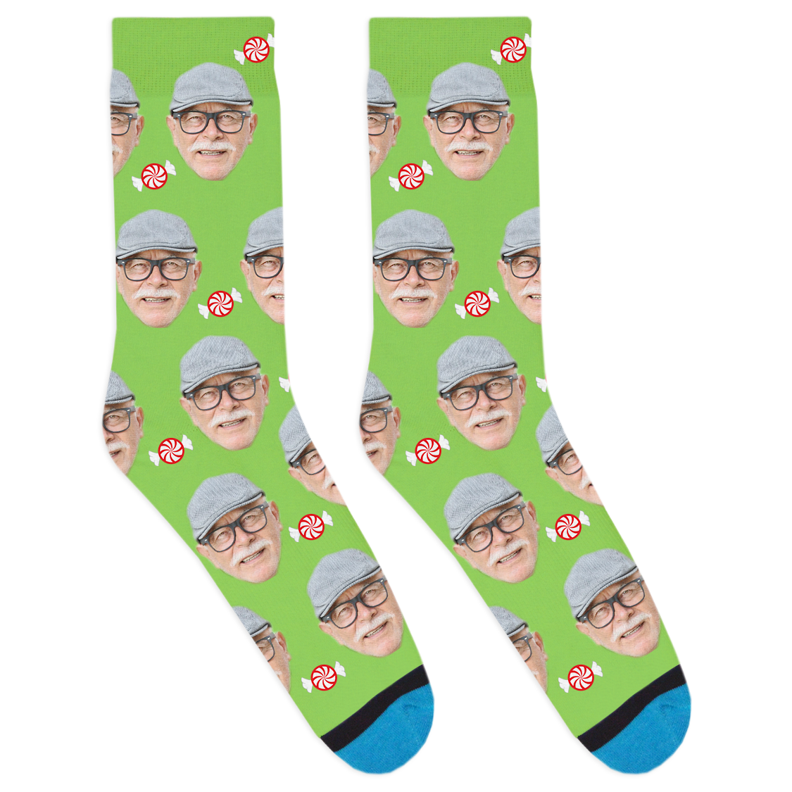 Custom Christmas Candy Socks