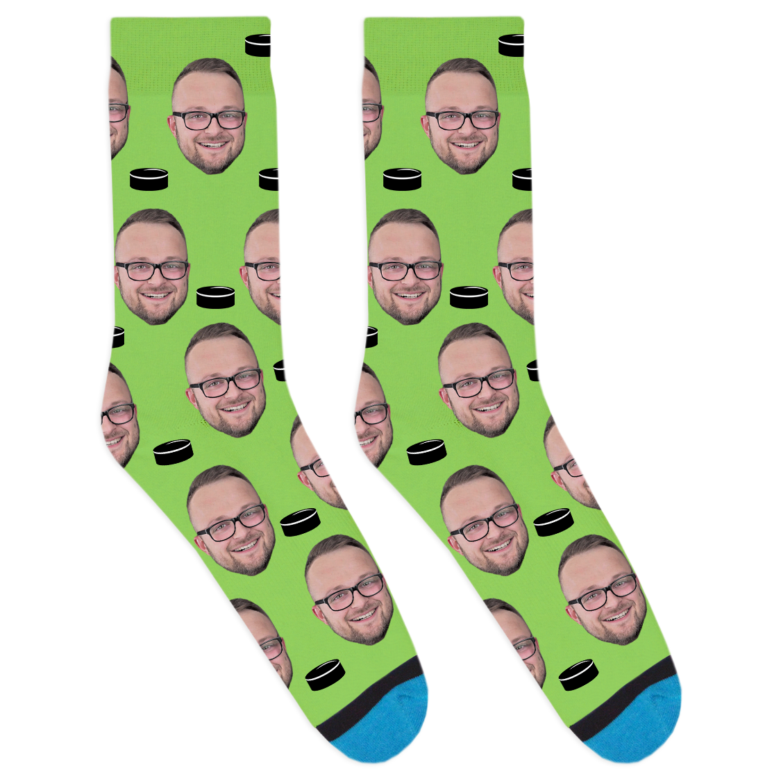 Custom Hockey Puck Socks