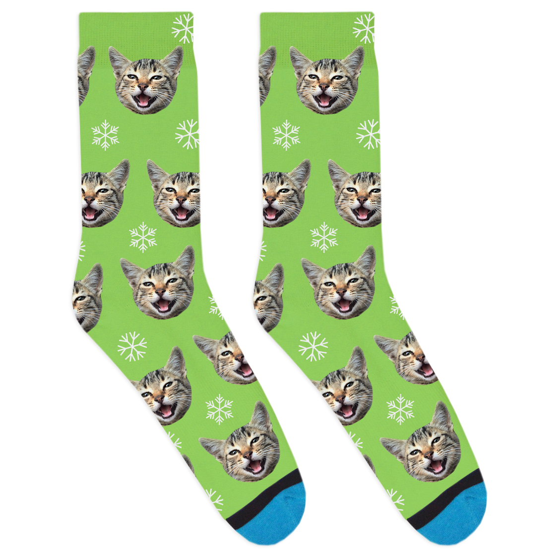 Custom Snowflake Socks