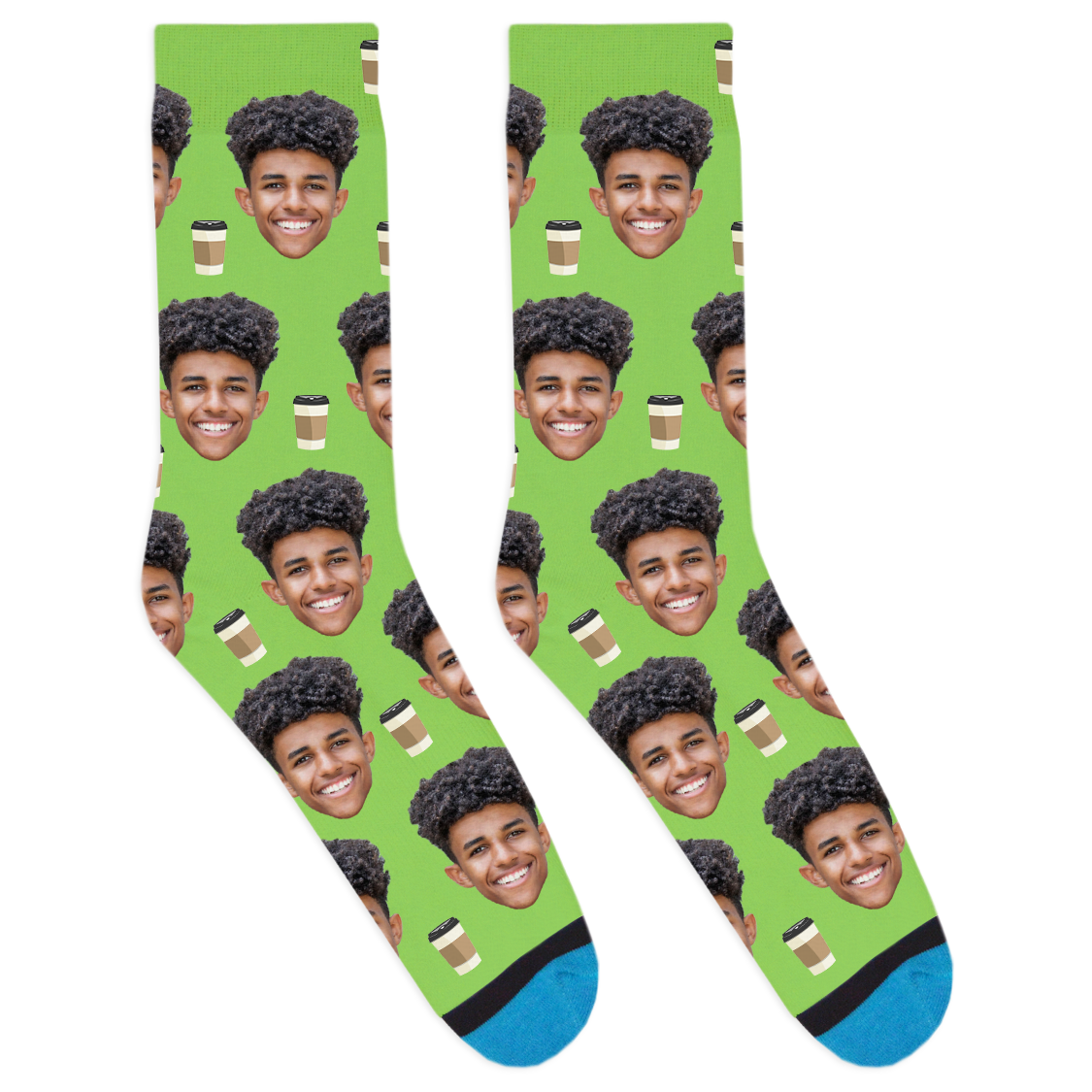Custom Coffee To Go Socks