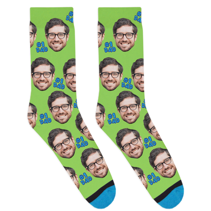 Custom #1 Dad Socks