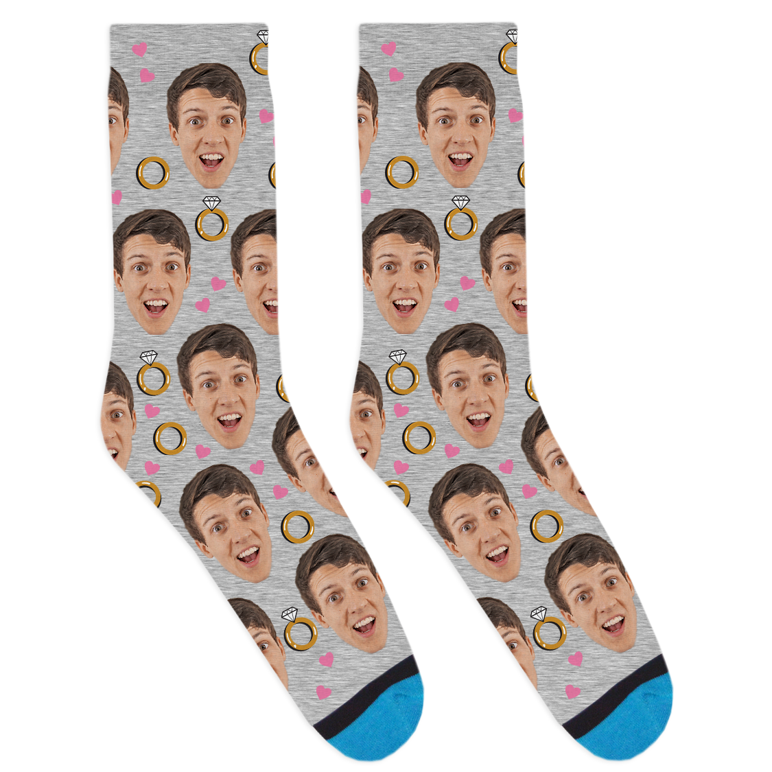 Custom Wedding Socks