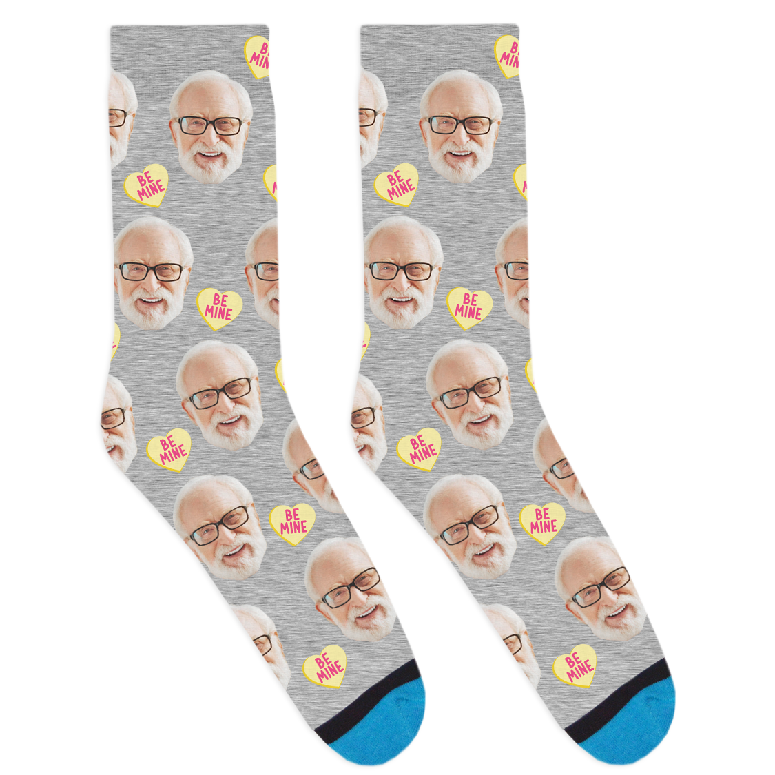 Custom Be Mine Socks