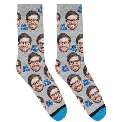 Custom #1 Dad Socks