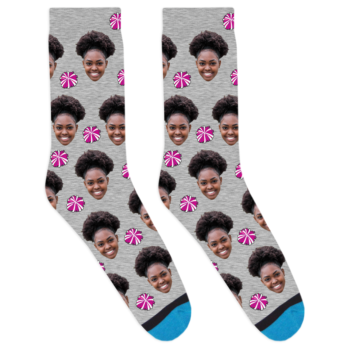 Custom Pom Pom Socks