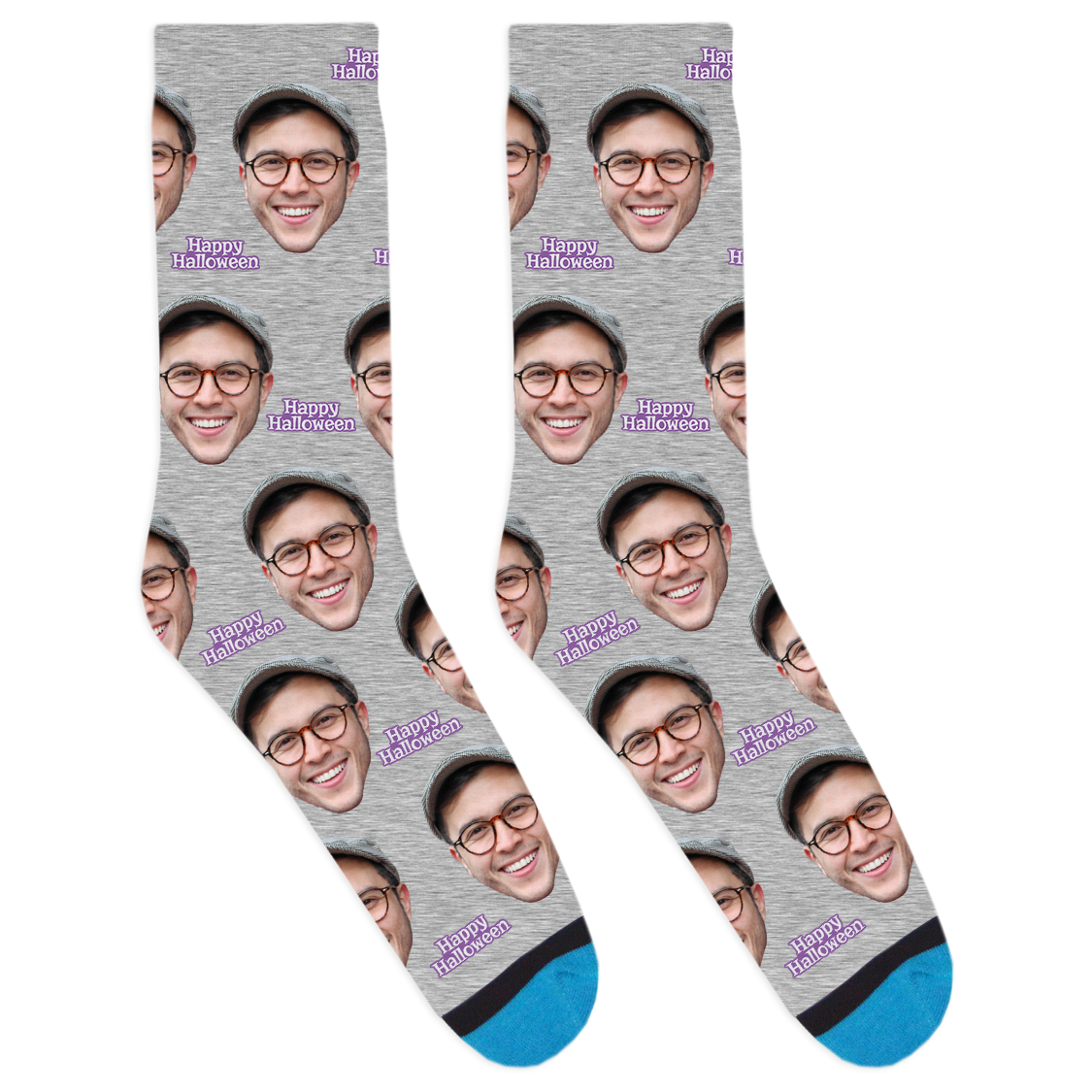 Custom Happy Halloween Socks