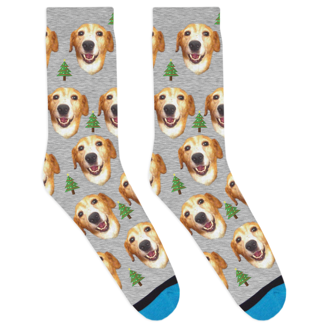 Custom Christmas Tree Socks