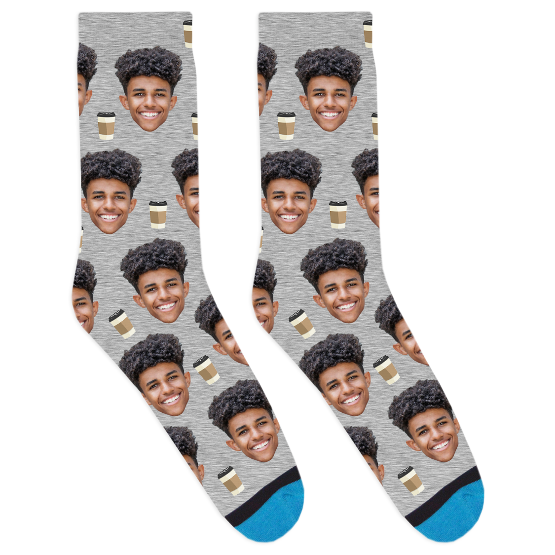 Custom Coffee To Go Socks