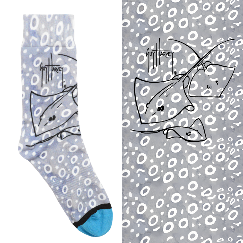 Custom Guy Harvey Test Socks