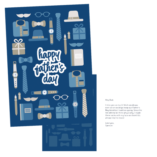 Custom Happy Father's Day Card