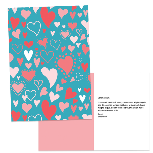 Custom Heart Card