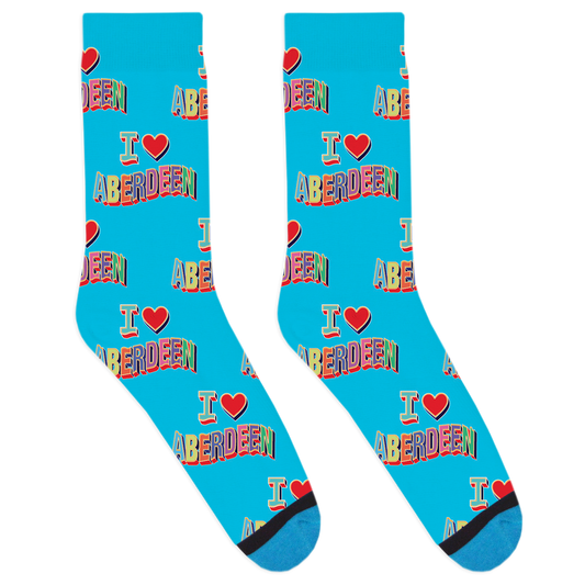 I Heart Aberdeen Socks
