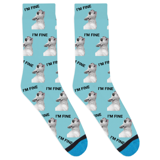 Walter Geoffrey I'm Fine Socks
