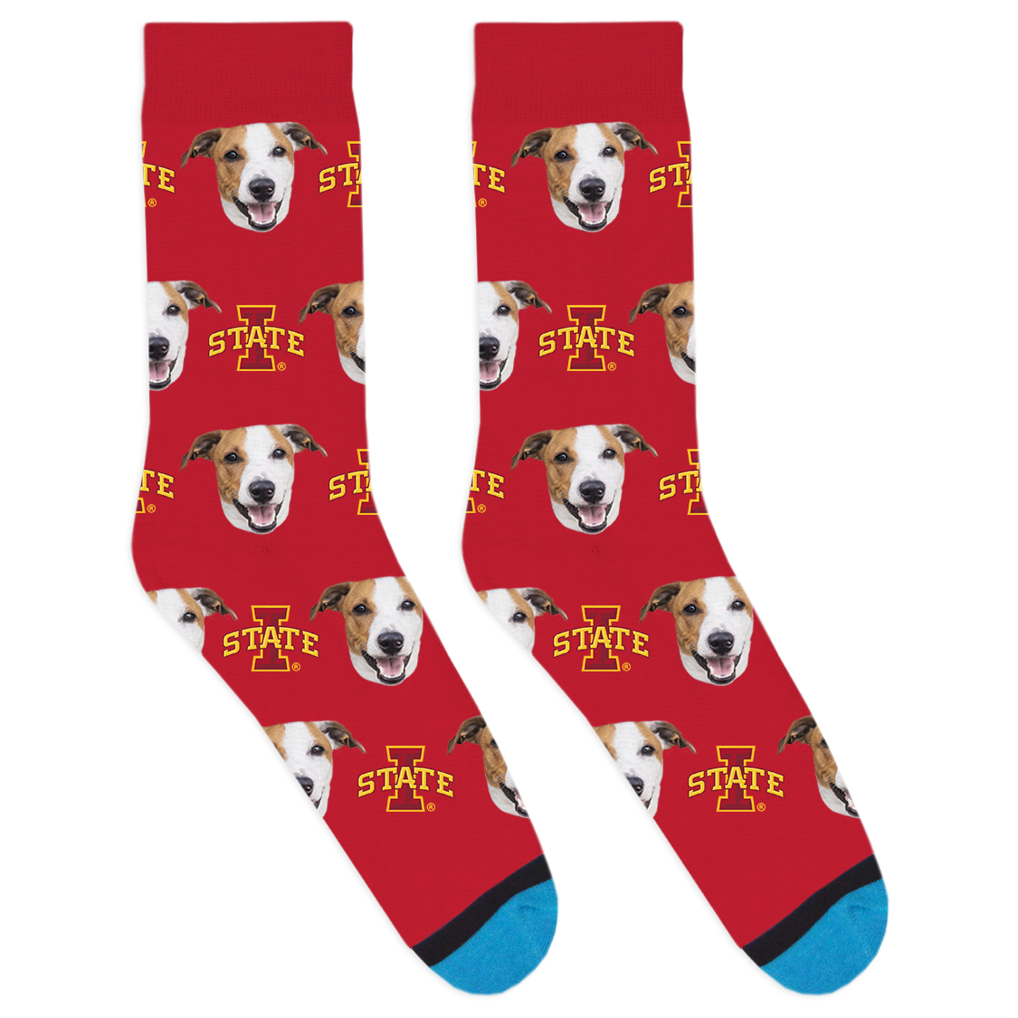 Custom Iowa State University Socks