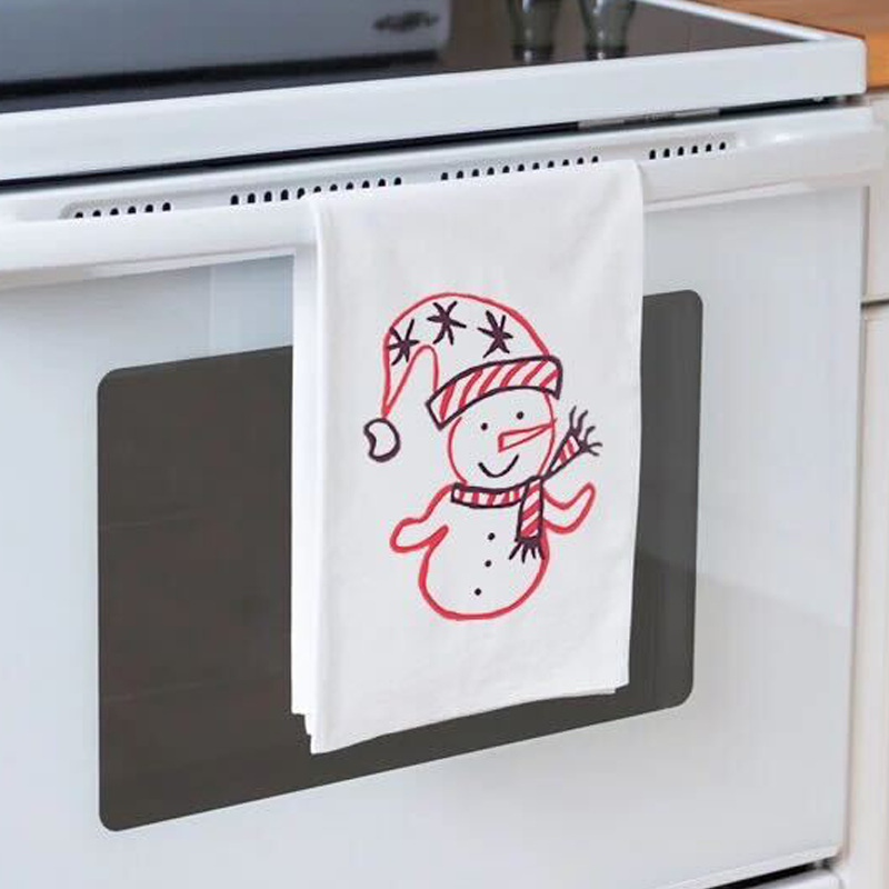 Custom Drawing Tea Towel