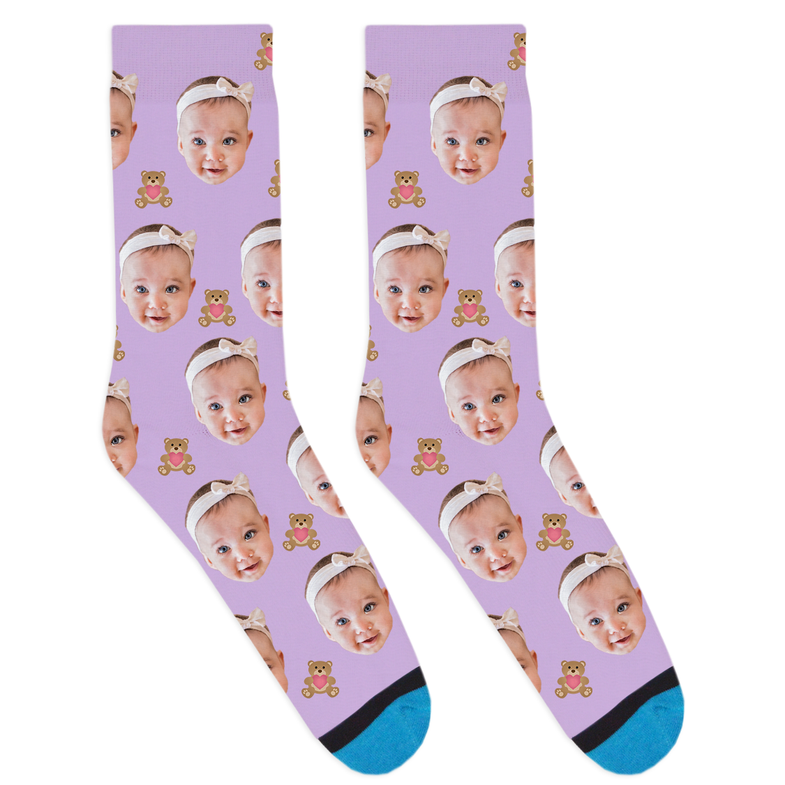 Custom Teddybear Socks