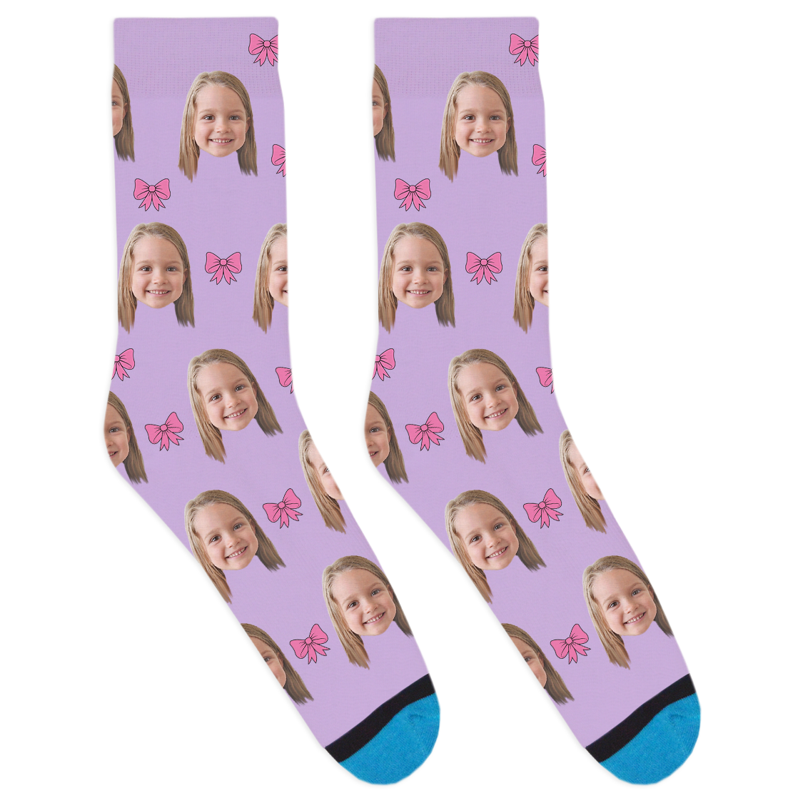Custom Cheer Bow Socks