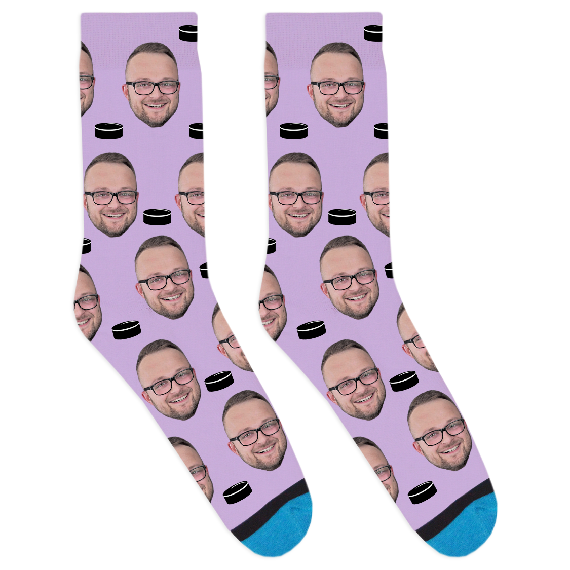 Custom Hockey Puck Socks