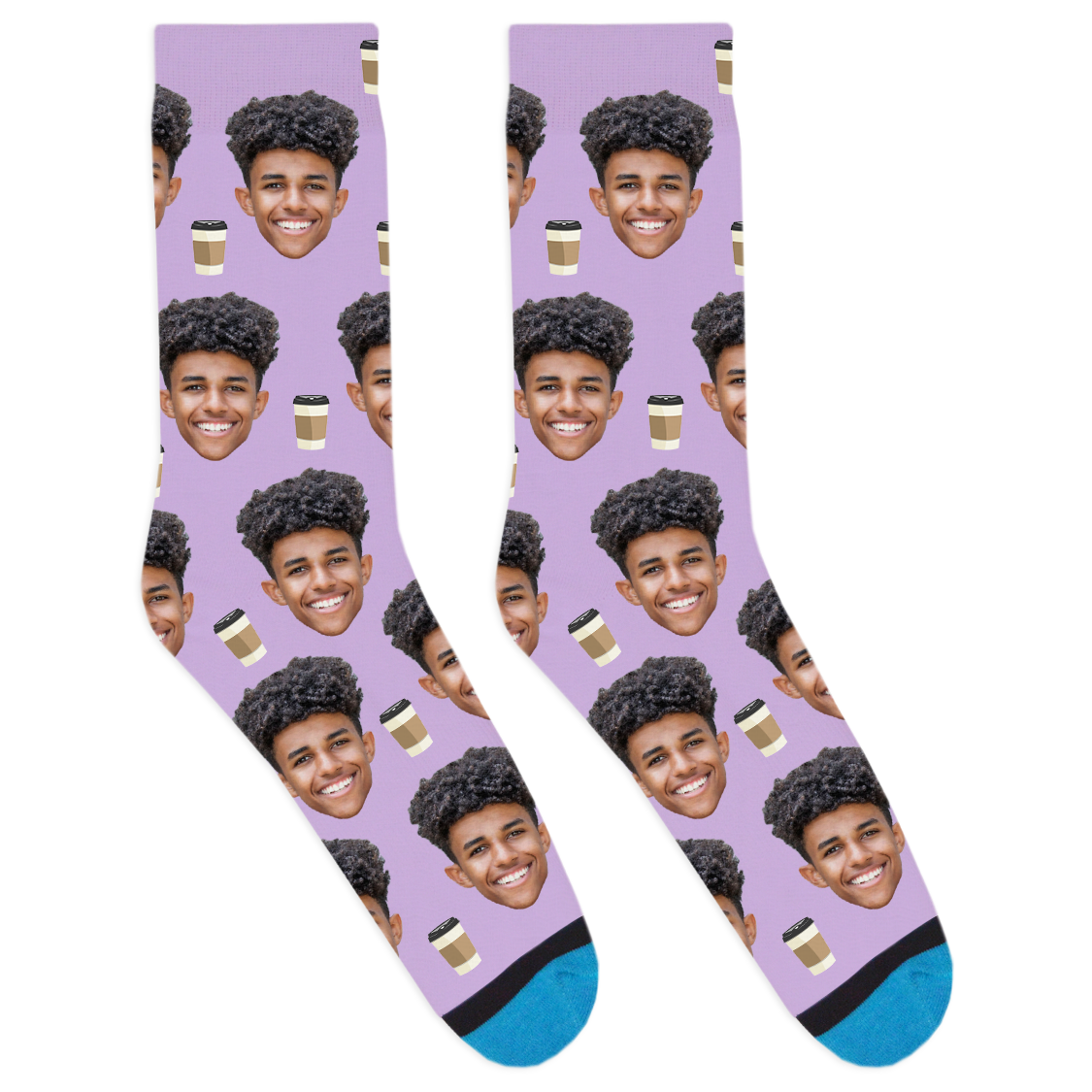 Custom Coffee To Go Socks