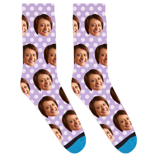 Custom Polka Dot Socks