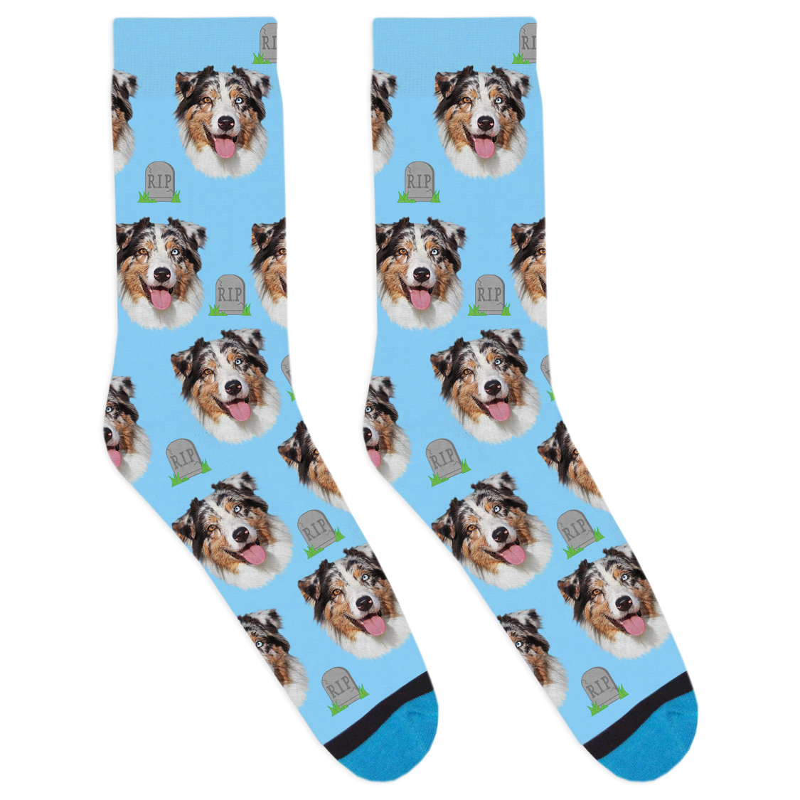Custom Tombstone Socks