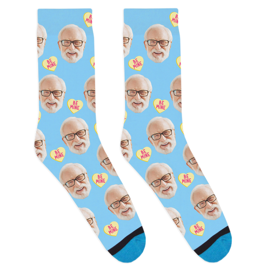 Custom Be Mine Socks
