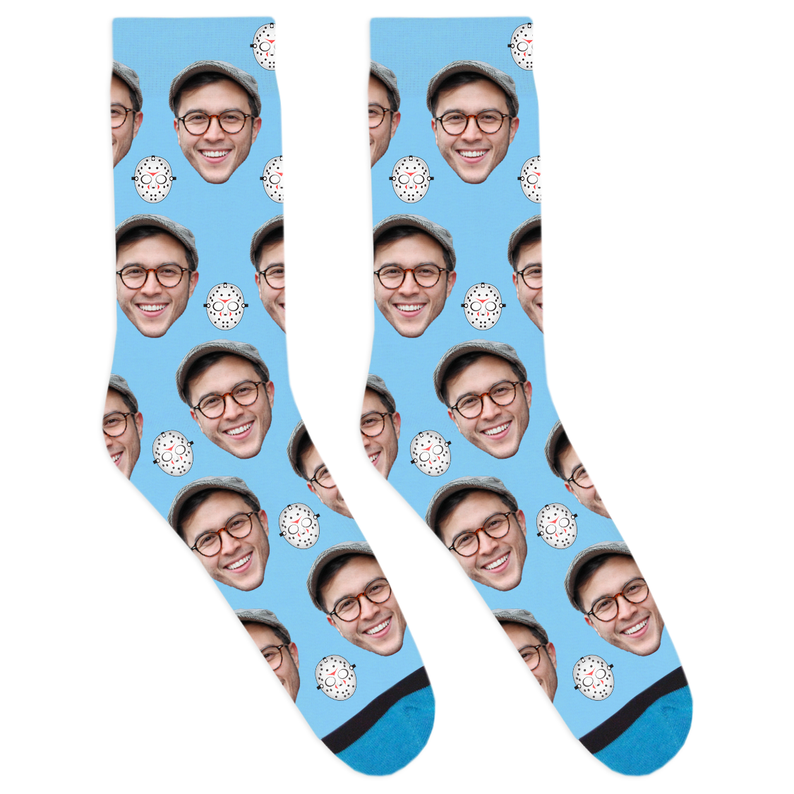 Custom Hockey Mask Socks