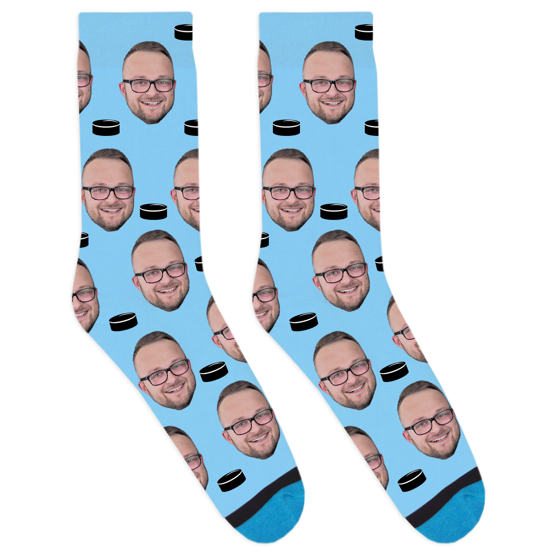Custom Hockey Puck Socks