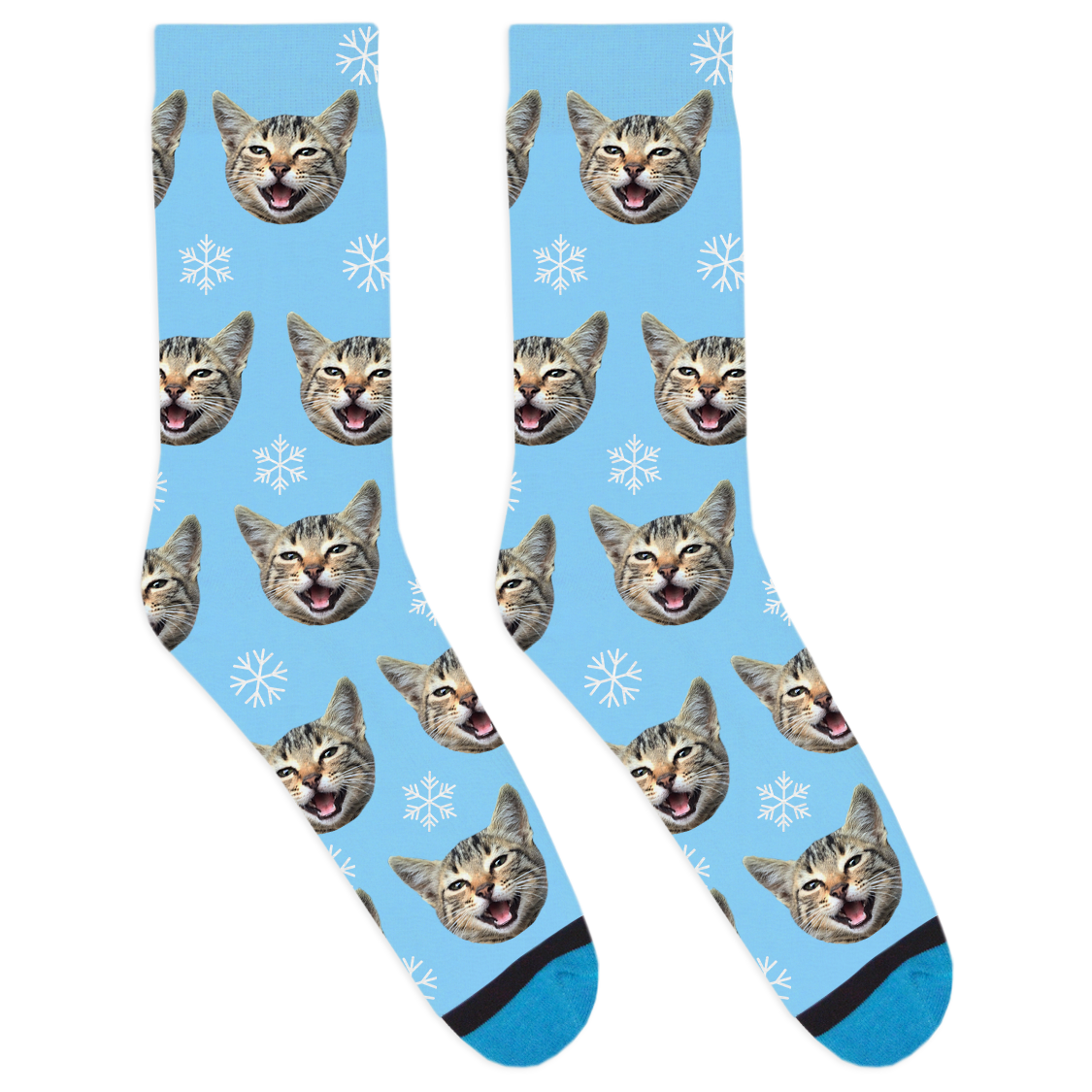 Custom Snowflake Socks