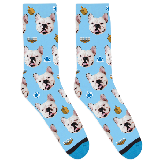 Custom Hanukkah Socks