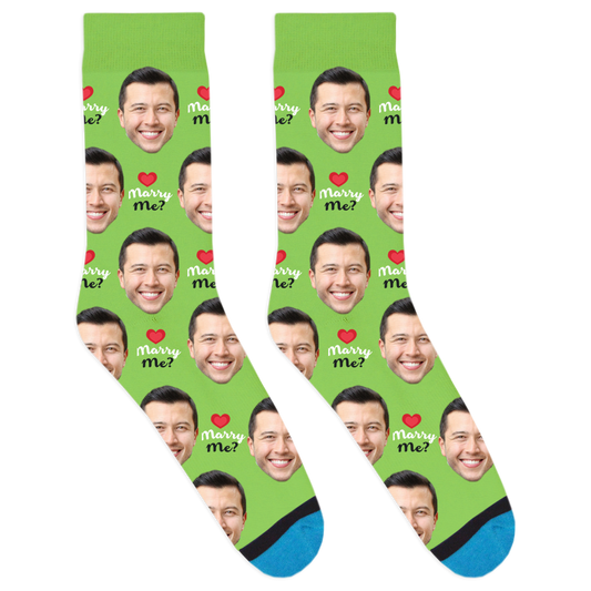 Custom Marry Me Socks
