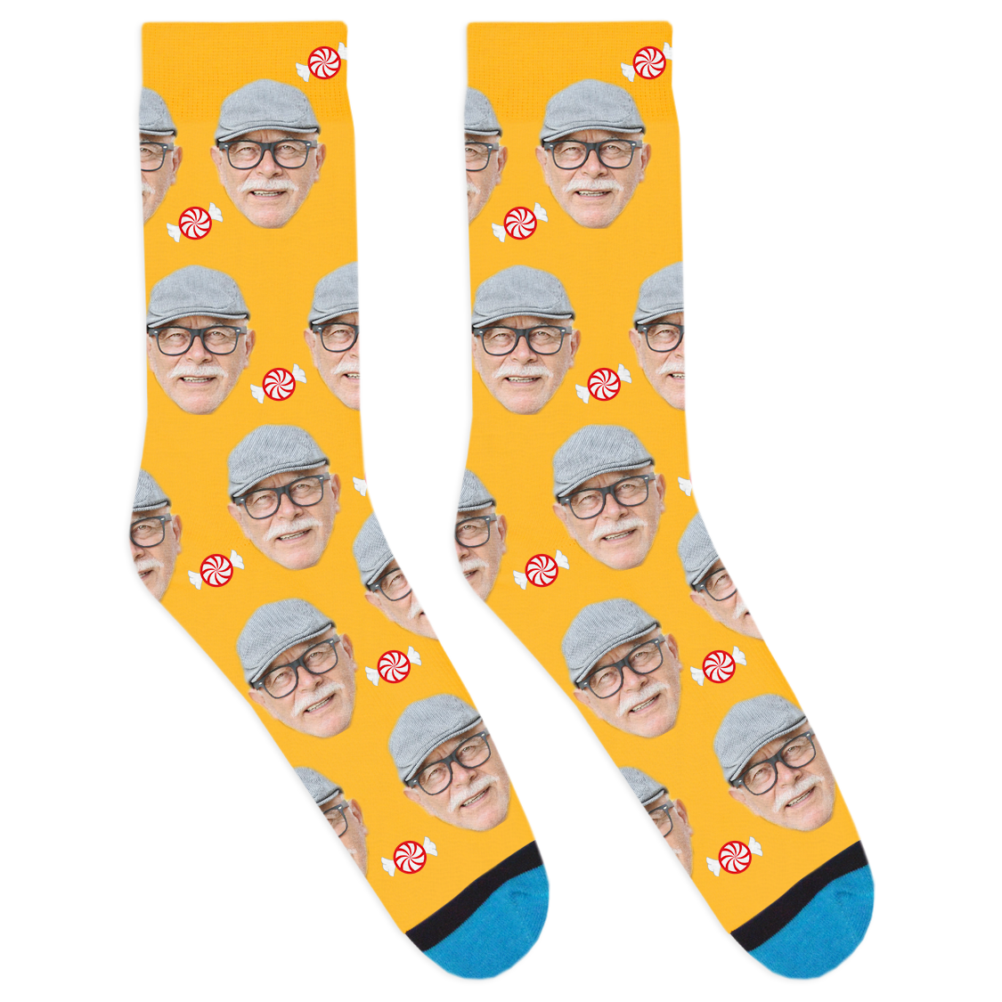 Custom Christmas Candy Socks