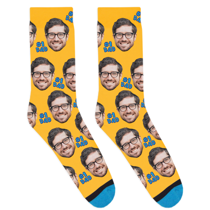 Custom #1 Dad Socks