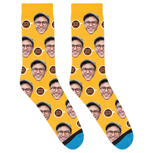 Custom Coffee Addict Socks