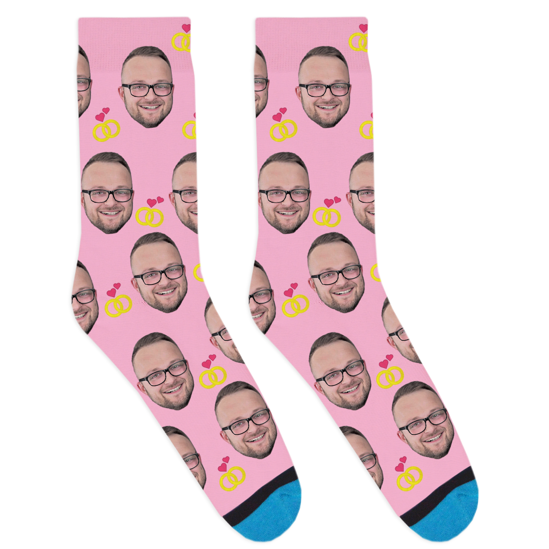 Custom Wedding Ring Socks
